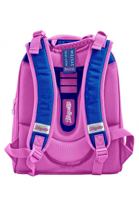 Рюкзак шкільний каркасний 1Вересня Н-12 Cool girl Синий
