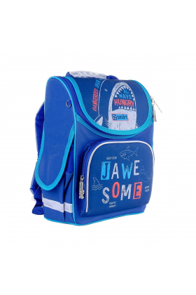 Рюкзак шкільний каркасний SMART PG-11 Jawe Some Синий