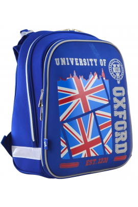 Рюкзак шкільний каркасний YES H-12 Oxford Синий