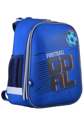 Рюкзак шкільний каркасний YES H-12-2 Football, 38*29*15 Синий
