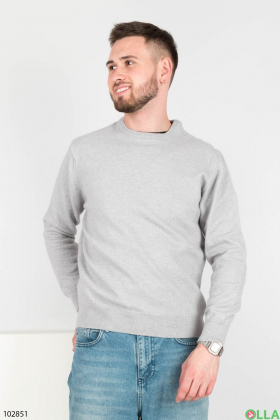 Мужской серый свитер