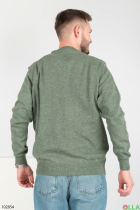 Men's green sweater