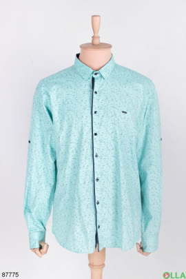 Men's turquoise shirt