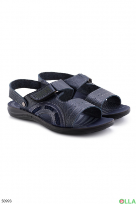 Men's blue sandals