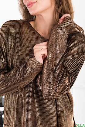 Жіночий светр бронзового кольору