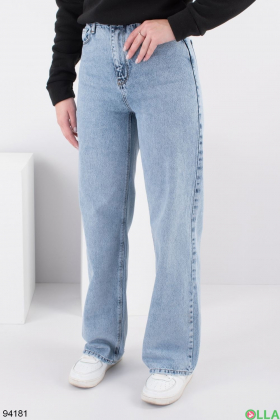 Women's blue flared jeans