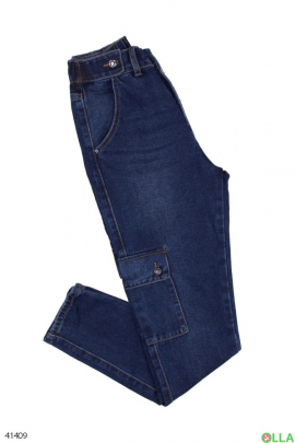 Жіночі джинси з кишенею