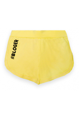 Детские шорты Gabbi для девочки SH-22-7 "Bloger" р.104, (13195) Желтый 
