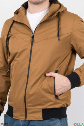 Мужская коричневая куртка