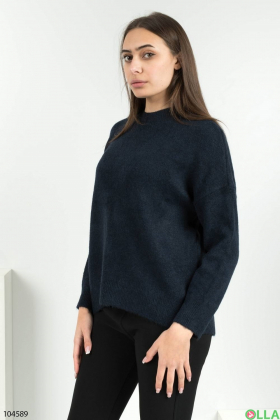 Women's dark blue sweater