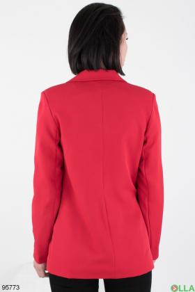 Женский красный пиджак