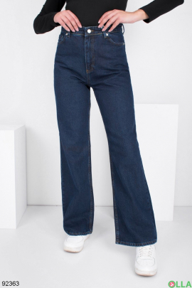 Women's blue flared jeans