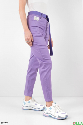 Women's purple pants