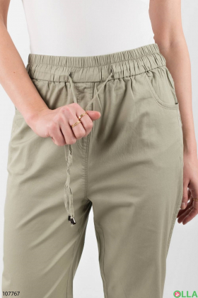 Women's gray combat pants