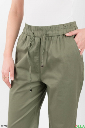 Women's khaki batal pants