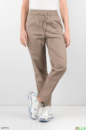Women's beige battle pants