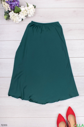 Женская зеленая юбка