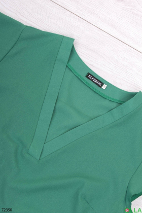 Women's green blouse