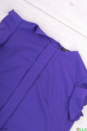 Women's purple blouse