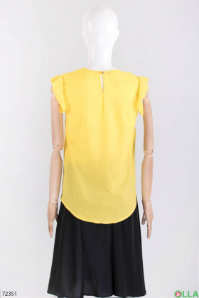 Жіноча жовта блузка