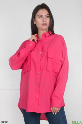 Жіноча рожева сорочка