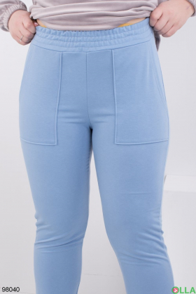 Women's blue sweatpants