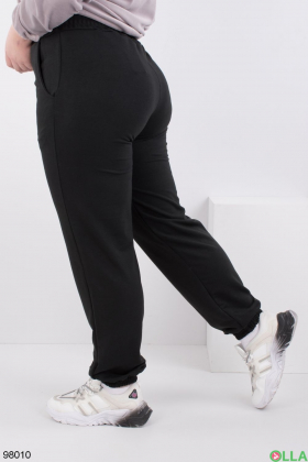 Женские черные спортивные брюки