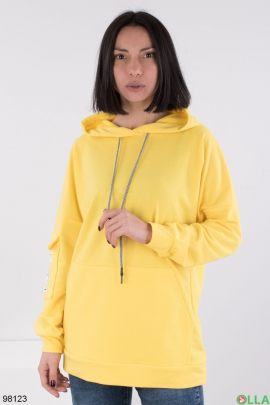 Women's yellow hoodie