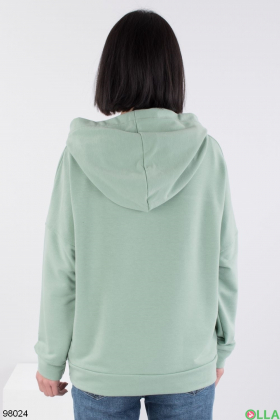 Women's turquoise hoodie