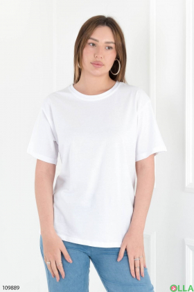 Жіноча біла футболка