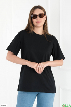 Women's black t-shirt