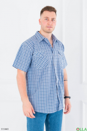 Men's checkered batal shirt