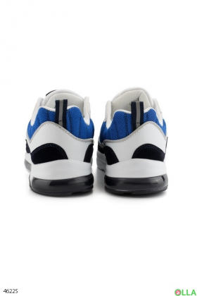 Чоловічі синьо-білі кросівки