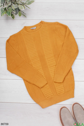Men's yellow sweater