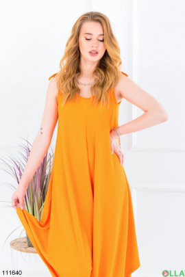 Women's orange sundress