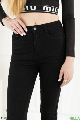 Women's black skinny jeans