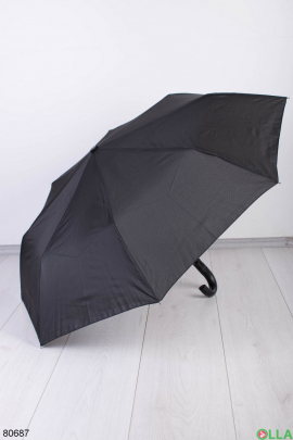 Чоловіча чорна парасолька