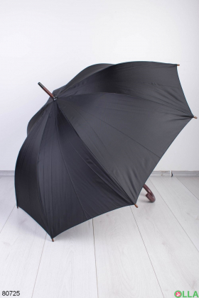 Мужской черный зонт