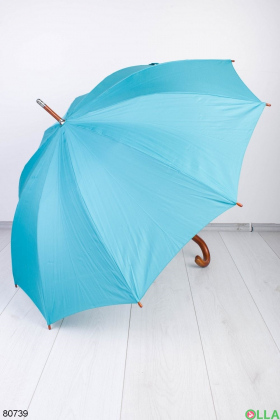 Жіноча бірюзова парасолька