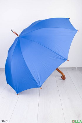 Женский голубой зонт