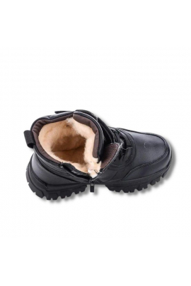 Зимові черевики для хлопчика чорний 