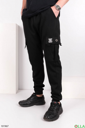 Чоловічі чорні спортивні штани