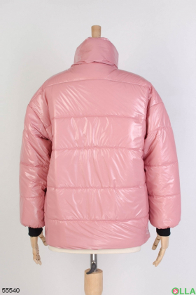 Жіноча рожева куртка