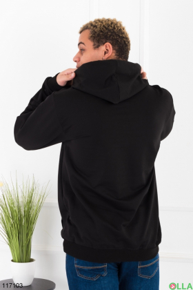 Men's black hoodie batal