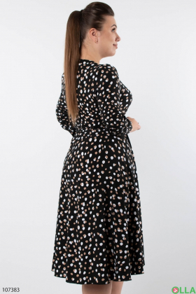 Women's batal dress with polka dots