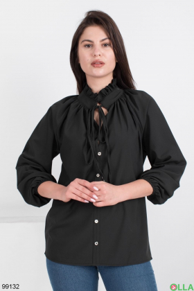 Женская черная блузка