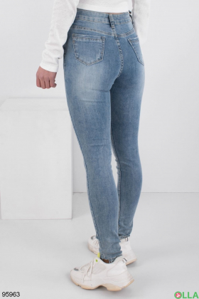 Women's Light Blue Skinny Jeans
