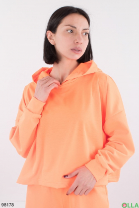Женский оранжевый спортивный костюм