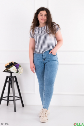 Women's light blue skinny jeans batal