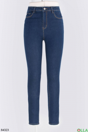 Women's dark blue jeans
